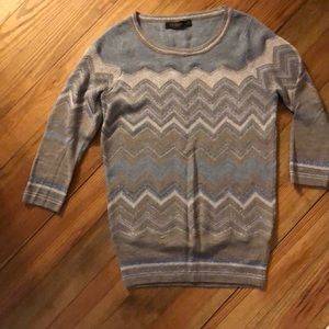 The Limited Striped chevron sweater